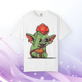 T-Shirt — Dice Goblin Rolling a Critical 20 D20 (Geek Gaming Tee)