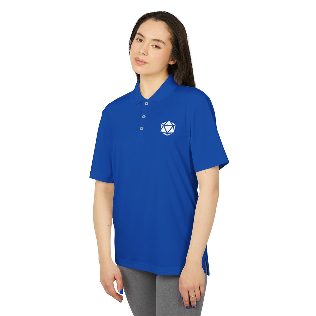 Embroidered Adidas D20 Logo Polo — Performance Golf Shirt