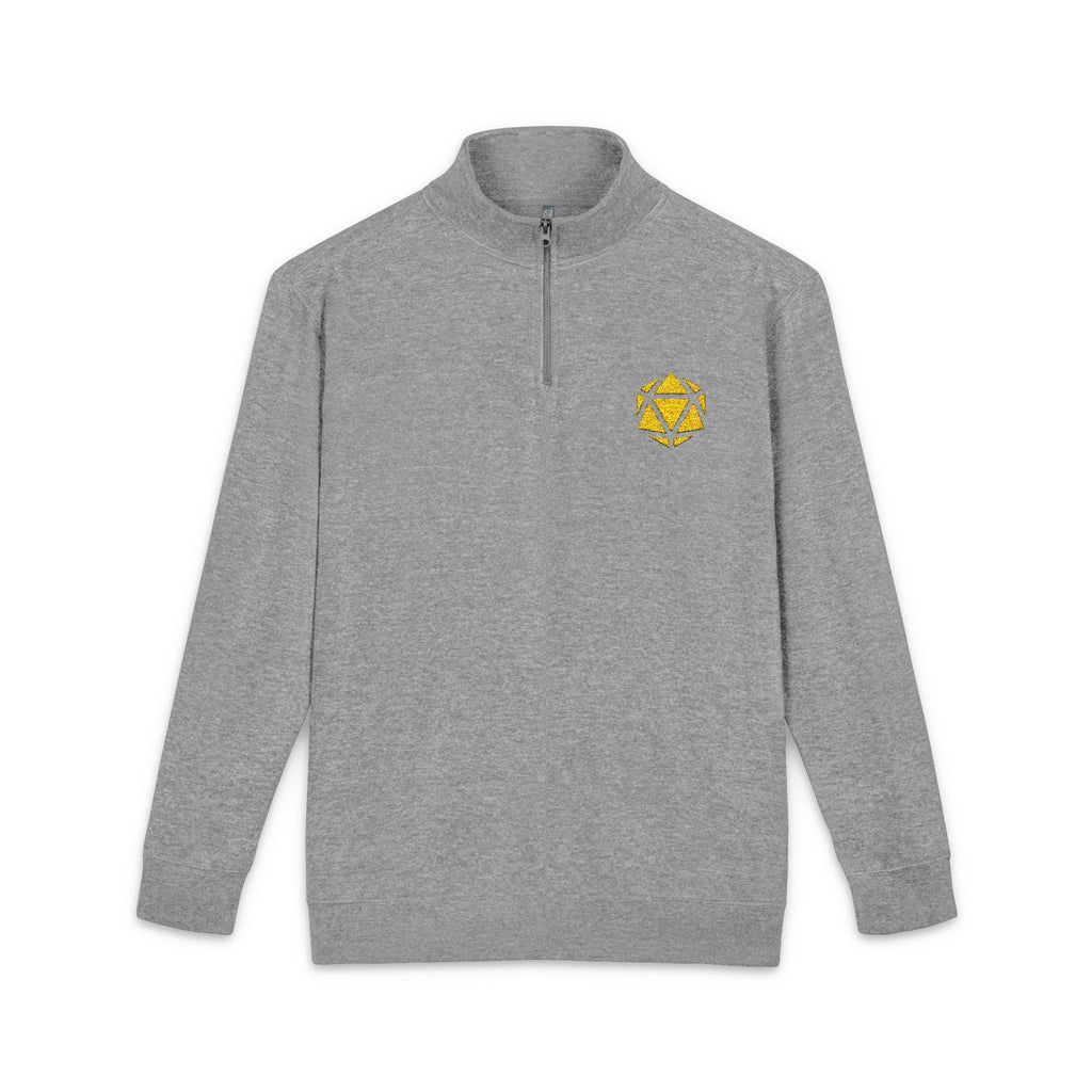 Embroidered Yellow D20 Fleece Pullover