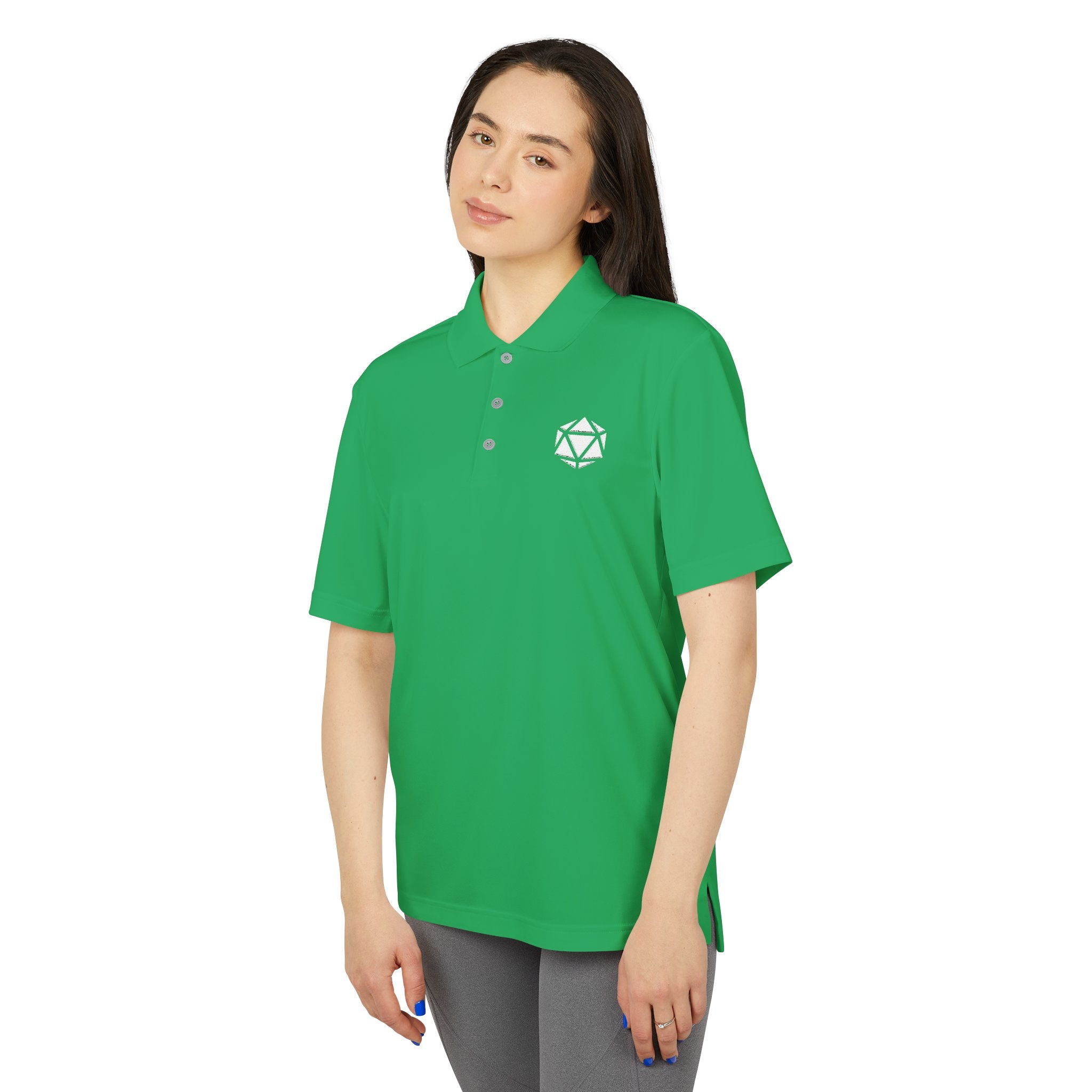 Embroidered Adidas D20 Logo Polo — Performance Golf Shirt