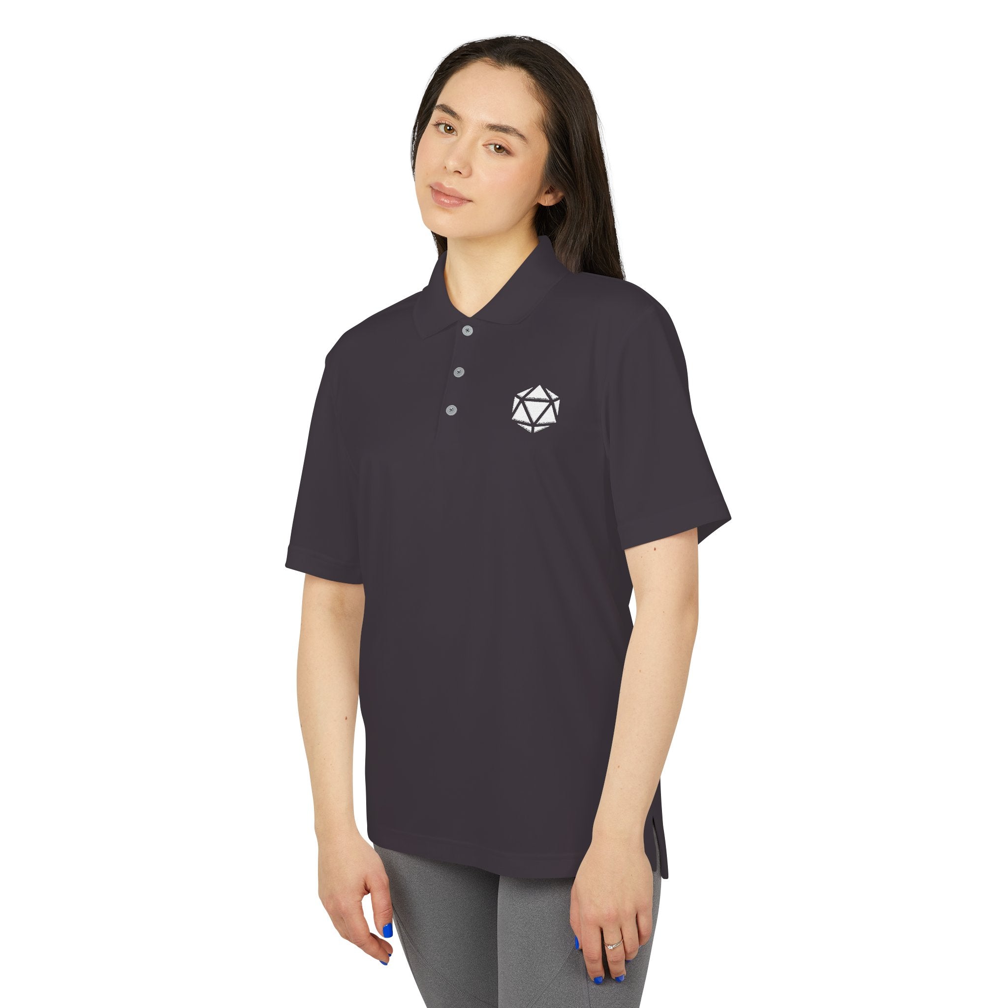 Embroidered Adidas D20 Logo Polo — Performance Golf Shirt