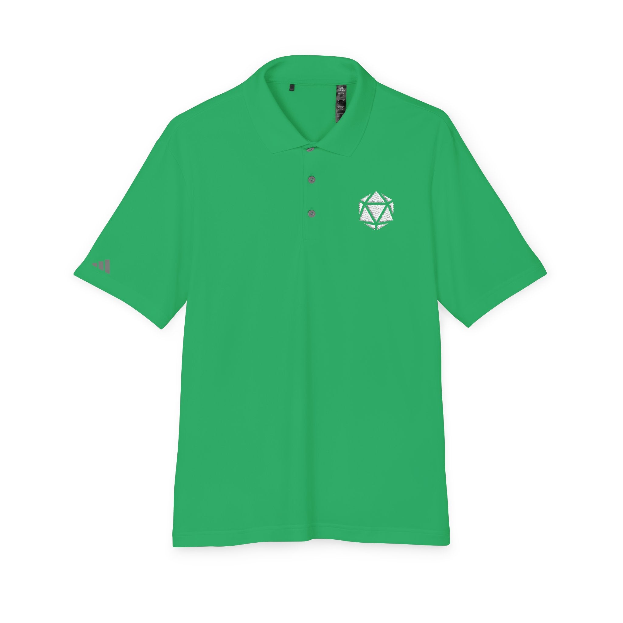 Embroidered Adidas D20 Logo Polo — Performance Golf Shirt