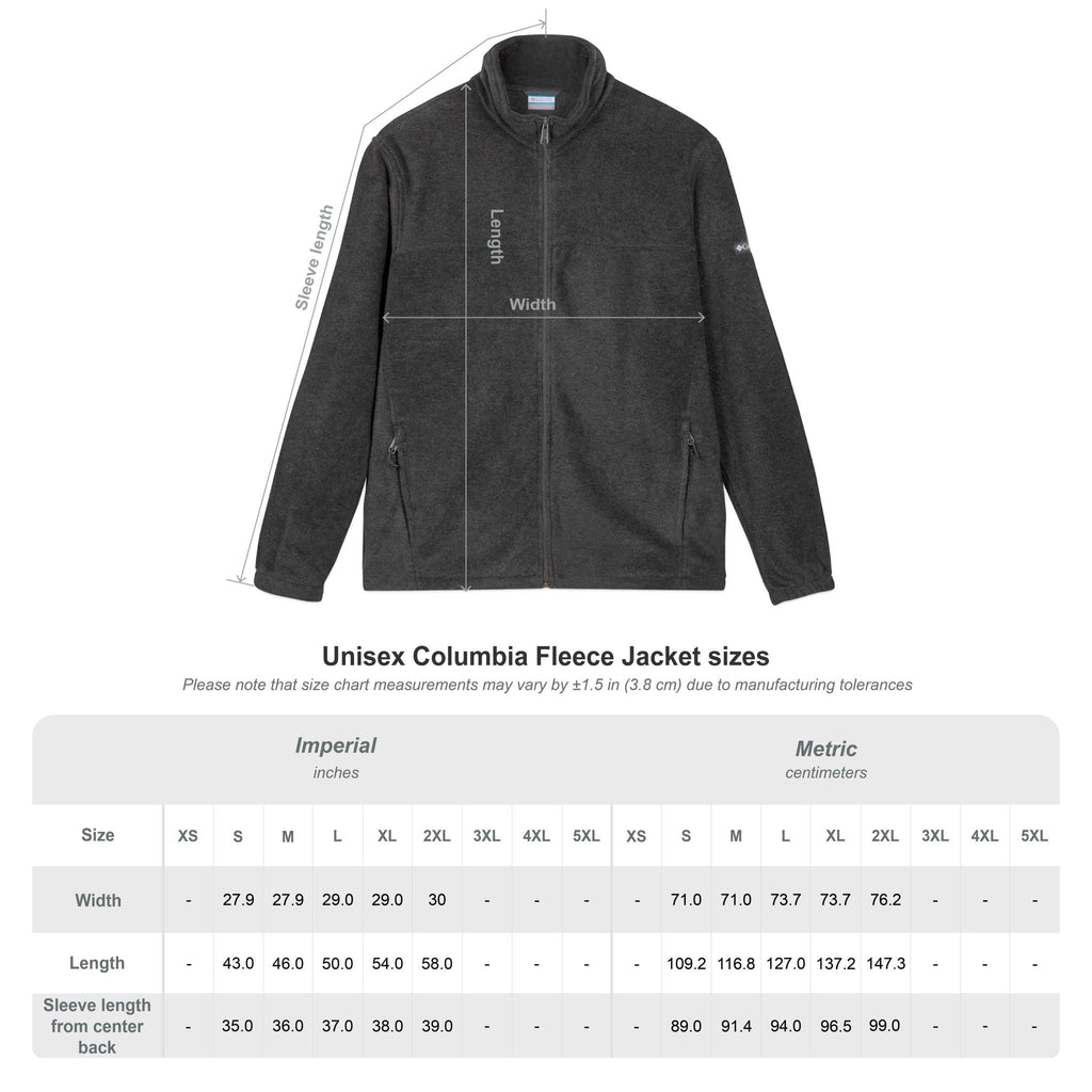 Embroidered D20 Compass Logo Fleece Jacket