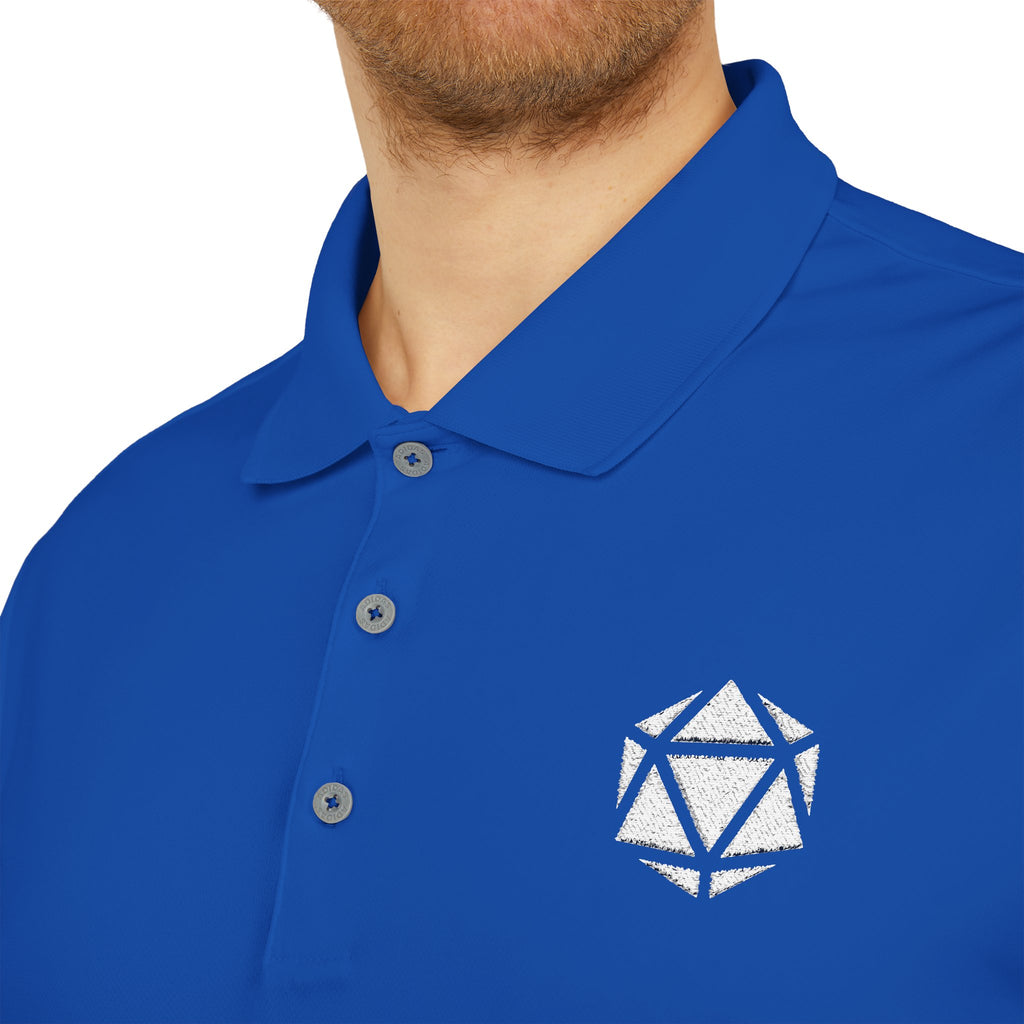Embroidered Adidas D20 Logo Polo — Performance Golf Shirt
