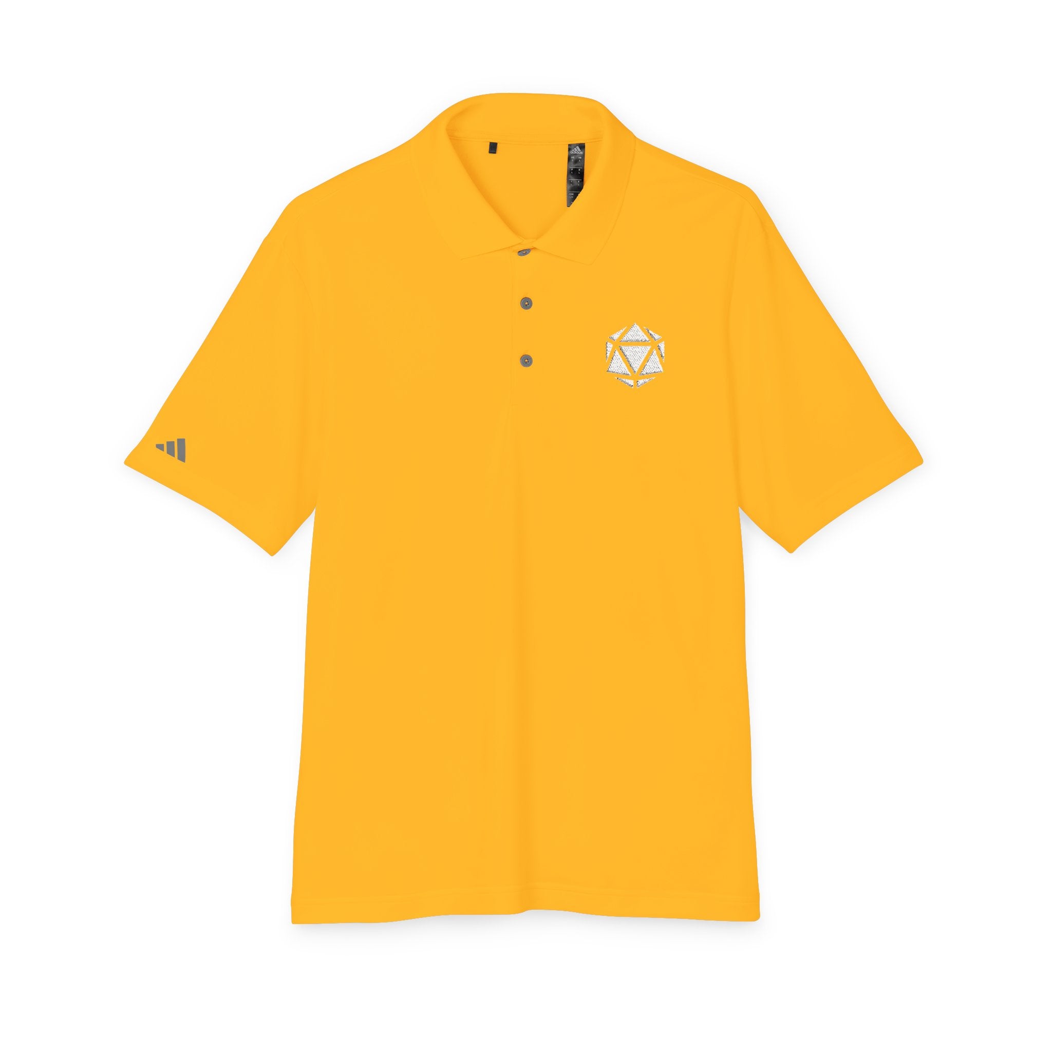 Embroidered Adidas D20 Logo Polo — Performance Golf Shirt