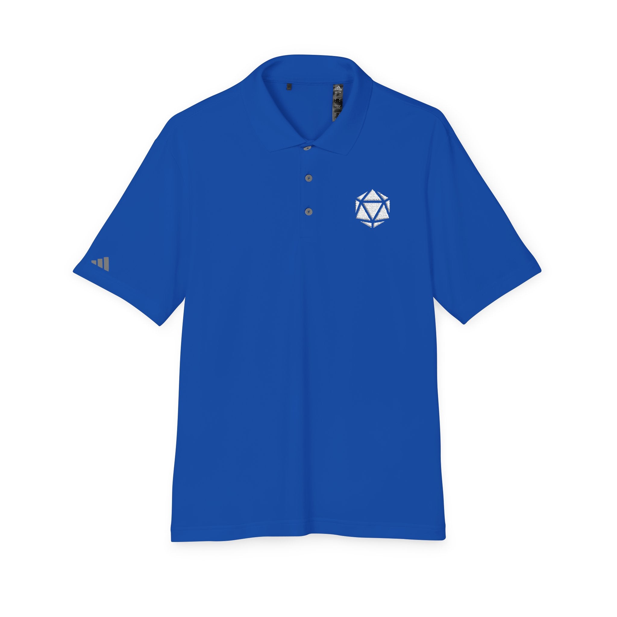 Embroidered Adidas D20 Logo Polo — Performance Golf Shirt