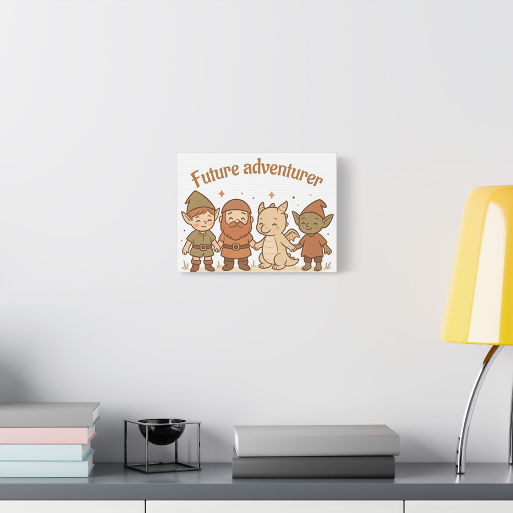 D20 Baby Mobile Nursery Canvas - DnD Baby Room Wall Art - Dice Nursery Decor - Fantasy Gamer Baby Gift - Geeky Kids Room Print